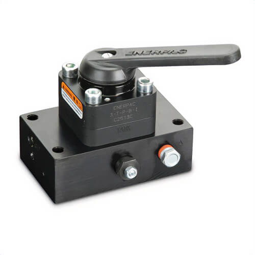 Enerpac® VM33 Pump Mounted Tandem Center Directional Control Valve 3-Position, 10,000 psi Pressure, 4.5 GPM Flow Rate