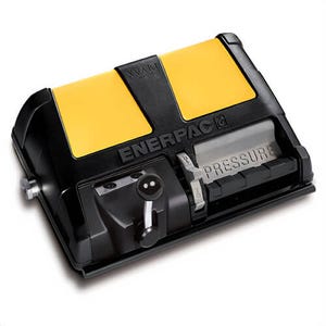 Enerpac® XA11V Air Driven Hydraulic Pump, 4/3 Valve, 61 in³ Usable Oil