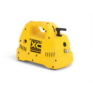 Enerpac® XC1201M Cordless Hydraulic Pump, 3/2 Valve, 60 in³ Usable Oil, Batteries and Charger Not Included