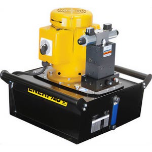 Enerpac® ZE4410SB Electric Hydraulic Pump, 4/3 Solenoid Valve, Electric Box and LCD, 2.5 gal Usable Oil, 115V