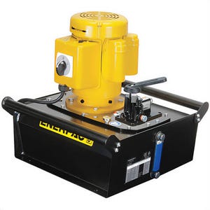 Enerpac® ZE41008MB Electric Hydraulic Pump with Venturi Valve, 2.0 gal Usable Oil, 60 in³/min Oil Flow at 10,000 psi, 115V
