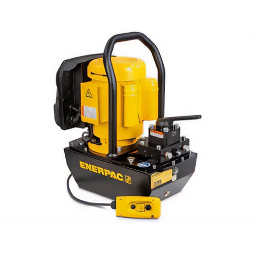 Enerpac® ZE41108SB Electric Hydraulic Pump with Venturi Valve, Electric Box and LCD, 2.0 gal Usable Oil, 115V