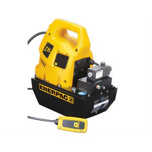 Enerpac® ZU4204SB Electric Hydraulic Pump, Pro, 3/2 Solenoid Valve with Pendant, LCD Display, 115V, 1.0 gal Usable Oil