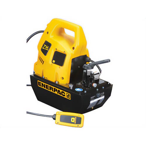 Enerpac® ZU4308PB Electric Hydraulic Pump, Classic, 3/3 Manual Valve with Pendant 115V, 2.0 gal Usable Oil
