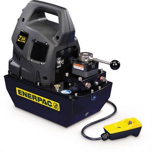 Enerpac® ZU4720PB Electric Hydraulic Pump, Classic, 3/2 Manual Valve with Pendant, 115V, 5.0 gal Usable Oil
