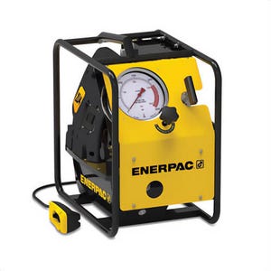 Enerpac® ZUTP1500SI-H Electric Hydraulic Tensioning Pump 2-Speed, 1.7 hp, 2 Stages, 231 in³ Reservoir, 20 in³/min Flow Rate