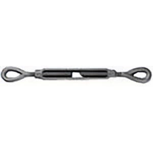 Eye & Eye Turnbuckle, 5/8 in x 12 in, 3500 lb WLL, Galvanized