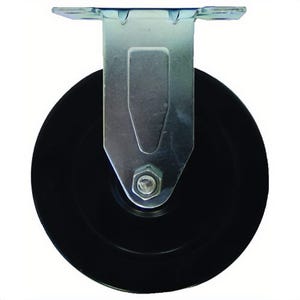 EZ Rollâ„¢ Z-50-HR-S Swivel Plate Caster with Brake, 5 in