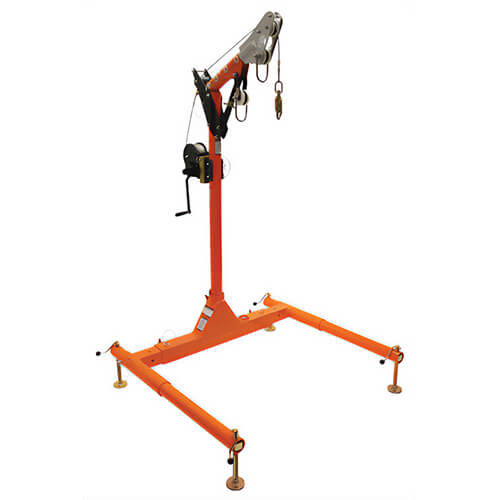 FallTech® 6050228W Confined Space Davit System, 12 in, 5 pc