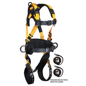 FallTech® 7035BL Journeyman Flex Construction Belted FBH