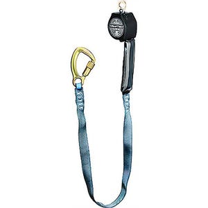 FallTech® 74709SA8 Web Tie-Back Srd Single-Leg Swivel, 9 ft