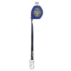 FallTech® 84108RP1 FT-X™ EdgeCore™ Class 2 Leading Edge Personal SRL-P, 8 ft, Replacement-Leg with Steel Snap Hooks