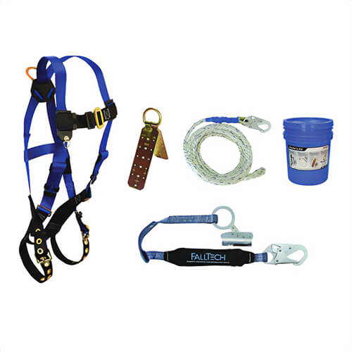 FallTech® 8595A Universal Fit Fall Protection Kit, ANSI Z359, OSHA 1926