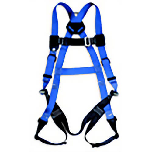 FallTech® HS7015 Basic Harness with Back D-Ring, Mating Buckle, L/XL