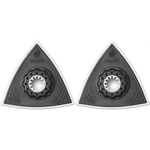 Fein 63806140220 Felt Polishing Pad Star Lock Triangle 2-Pack
