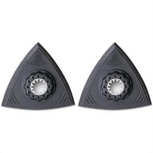 Fein 63806141220 Starlock Triangular Backing Pad Set, 2 pk