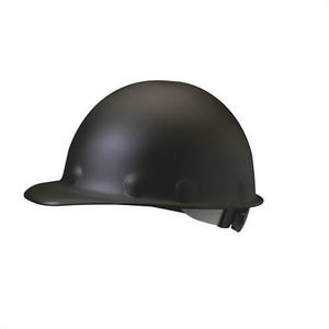 Fibre-Metal® By Honeywell P2ARW11A000 Roughneck® Hard Hat, Cap Style Front Brim, Series: P2, Unisex Size, Black