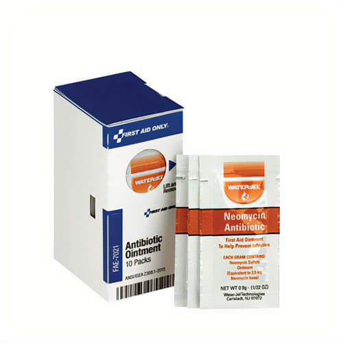 First Aid Only® FAE-7021 SmartCompliance® Antibiotic Ointment Refill, Box, Neomycin Sulfate