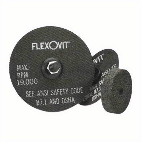 FlexOvit® High Performance™ F0340 Fast Cut Cut-Off Wheel, 3 in dia x 1/8 in Thick, 3/8 in Center Hole, 36 Grit