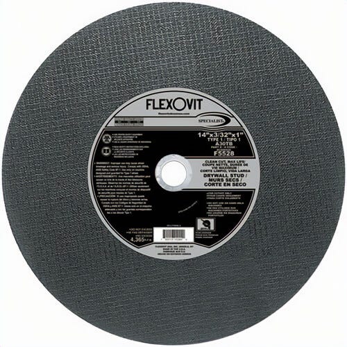 FlexOvit® F5528 Reinforced Cutoff Wheel Specialist, 10 ea