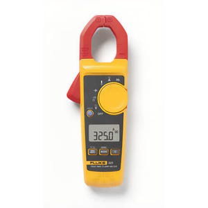 Fluke® FLUKE-325 CAL True RMS Clamp Meter with Temperature, 400A AC/DC