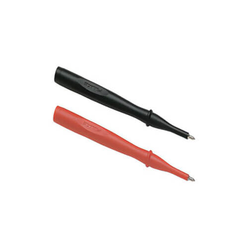 Fluke® TP38 Insulated Test Probe Set, Slim Reach, 10 A, 600/1000V AC, Safety Rating: CAT II 1000 V/CAT III 600 V, 8.9 in Length