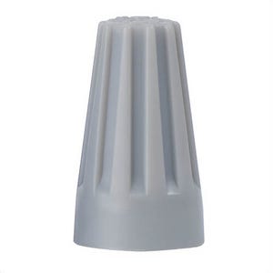 GB® WireGard™ 10-001 High Performance Wire Connector, Twist-On Shell, Square Wire Spring, 22 to 16 AWG Copper Wire, Polypropylene