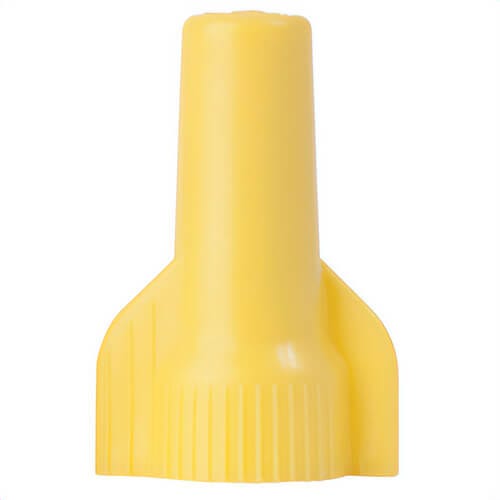 GB® WingGard® 13-084 Wire Connector, Twist-On Shell, Square Wire Spring, 22 to 10 AWG Copper Wire, Thermoplastic