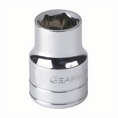 Gearwrench® 80603 Standard L Socket, 1/2 in Square Drive, 1/2 in, 6 Points