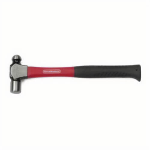 Gearwrench® 82251 Ball Pein Hammer, 13.7 in OAL, 16 oz Drop Forged Alloy Steel Head, Fiberglass Handle