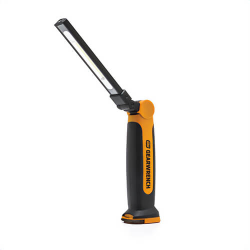 GearWrench® 83135 Work Light, Ultra Thin Flex Head Professional, LED Lamp, Magnetic Base, 500 Lumens, Hook Mounting