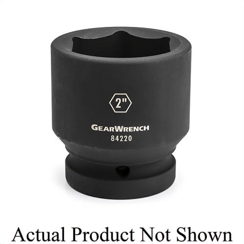 Gearwrench® 84223 Socket, 1 in Hex Drive, 2-3/16 in Standard Socket, 6 Points
