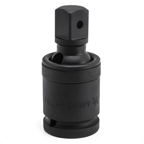 GearWrench® 84889 Universal Joint, Impact Rated, Imperial, Square Drive, 3/4 in Male Drive, 3/4 in Female Drive, 3.74 in OAL