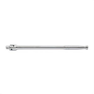 Gearwrench® 87802 Square Drive Flex Handle/Breaker Bar, 3/8 in Drive, 18 in OAL, ASME B107.10, Alloy Steel, Full Polished Chrome