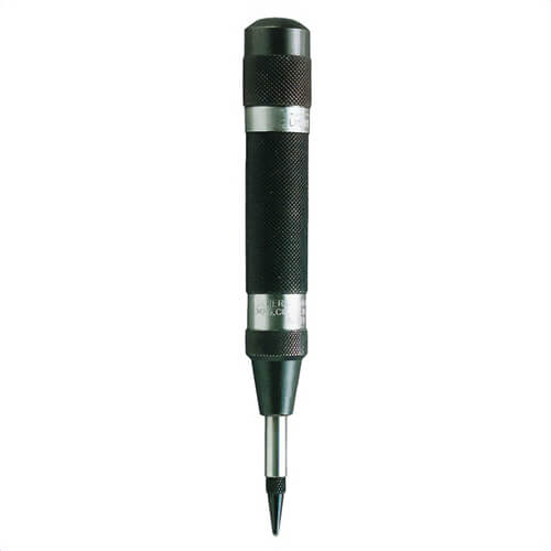 General® 78 Automatic Center Punch Steel Automatic Center Punch, 0.083 in Tip, 6 in OAL