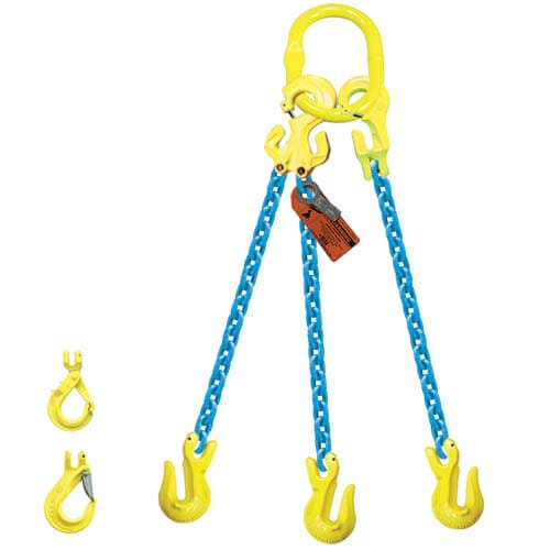 Gunnebo GrabiQ™ Triple Leg Adjustable Chain Sling Empire Rigging & Supply
