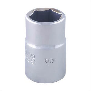 Gray Tools 410 Standard Socket, Imperial, 1/2 in, 5/8 in Hex Socket, 6 Points