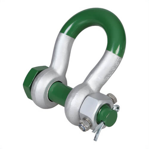 Green Pin® SUGHMB70FN G-5243 Super® Bow Shackle, Fixed Nut