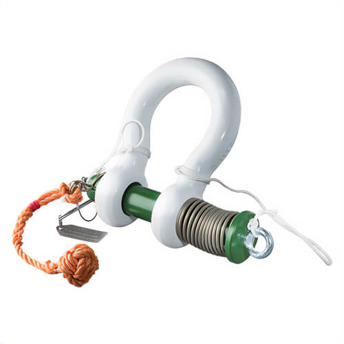 Green Pin® POGHMB38ROVSRL P-5367 Spring Release ROV Shackle, 17 ton