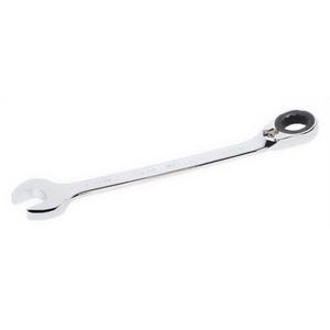 Greenlee® 0354-24 Combination Wrench, Imperial, Ratcheting Wrench Type, 1-1/16 in Wrench Opening, 14 in OAL, 15° Offset
