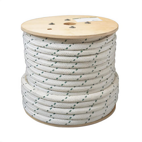 Greenlee® 34137 Double Braided/Tracer Composite Pull Rope, 7/8 in OD, 600 ft L, Nystron