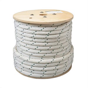 Greenlee® 34137 Double Braided/Tracer Composite Pull Rope, 7/8 in OD, 600 ft L, Nystron