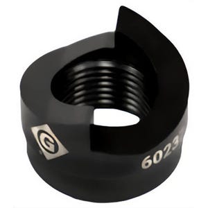 Greenlee® 35163 Slug-Buster® Replacement Punch, Round, 0.638 in dia Cutting, ISO 16, Applicable Materials 14 ga Mild Steel