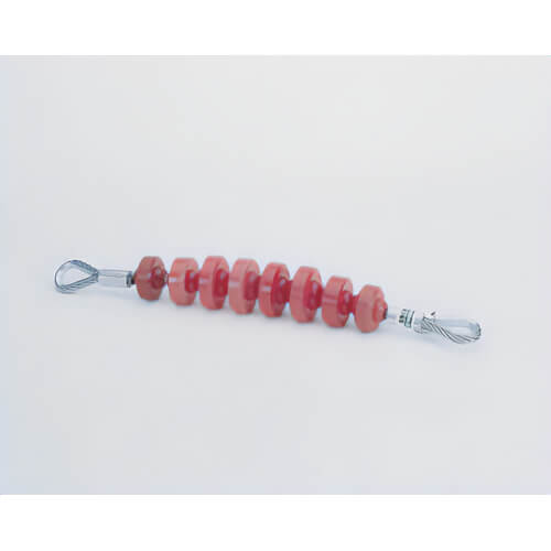 Greenlee® 39265 Mandrel, Flexible, 2,330 lb Capacity, 1.88 in dia Disc, 2 in Duct, Plastic