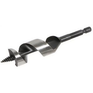 Greenlee® 60A-3/4 D'Versibit® Auger Bit, Quick Change Stubby, 3/4 in dia, 4-1/2 in OAL, 1/4 in Shank, Hex Shank, Steel
