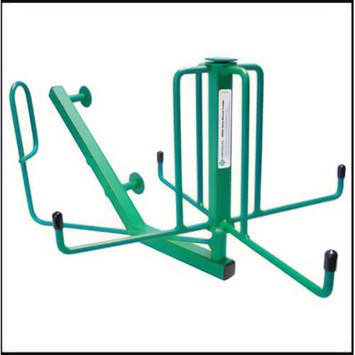 Greenlee® 9525 Cable Dispenser Caddy, Basket Stud Mount, 20-3/4 in Overall Width, 29-1/2 in Overall Height, 100 lb Load
