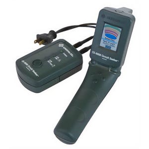 Greenlee® CS-8000 Circuit Seeker™ Circuit Tracer, 6.5 km, LCD Display, 1.5 VDC AA Battery