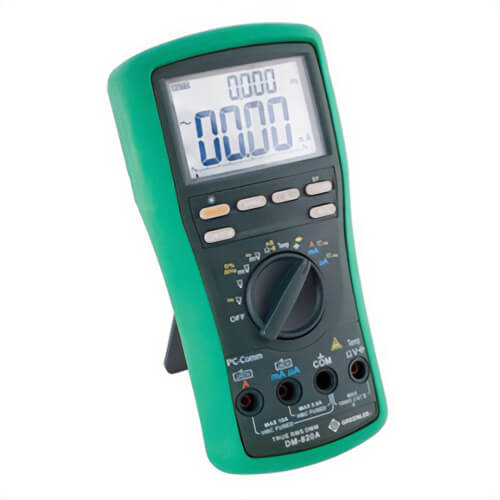 Greenlee® DM-820A Digital Multimeter 10,000 Count, 1000V, 10A