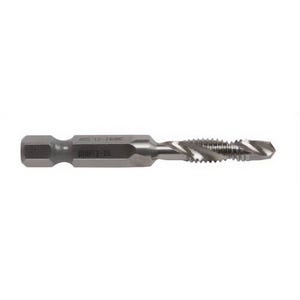 Greenlee® DTAP12-24 Combination Drill and Tap, Quick Change Standard Length, Class of Fit 2B, 3/16 in, 1-1/4 in, 2-1/4 in OAL, 1/4 in dia