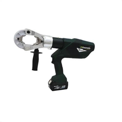 Greenlee® EK1550FLX230 Standard Crimper Flip T, Li-Ion, 230V AC, 15 ton